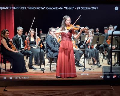 M. Capuano in concerto violino A. CECI